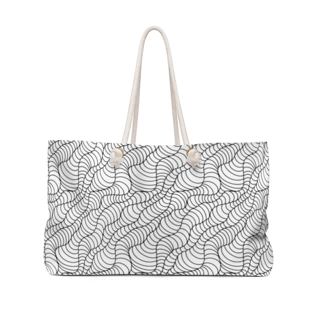 *ONLINE EXCLUSIVE* Abstract Lines Jumbo Tote