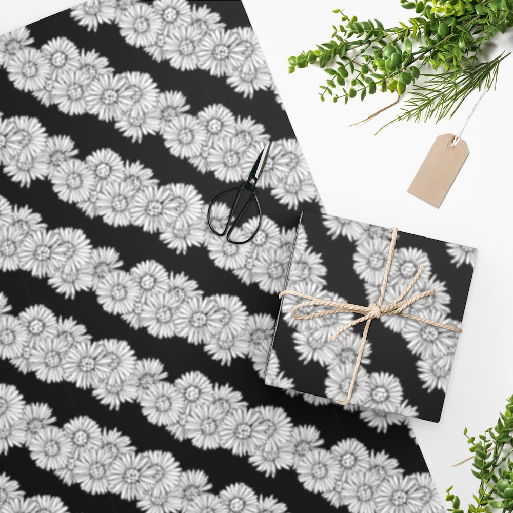 **ONLINE EXCLUSIVE** Daisy Nights Wrapping Paper