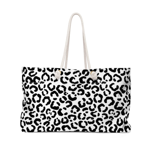 Rainbow Leopard Color Your Own Jumbo Tote