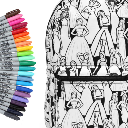 *ONLINE EXCLUSIVE* Red Carpet Color Your Own Backpack