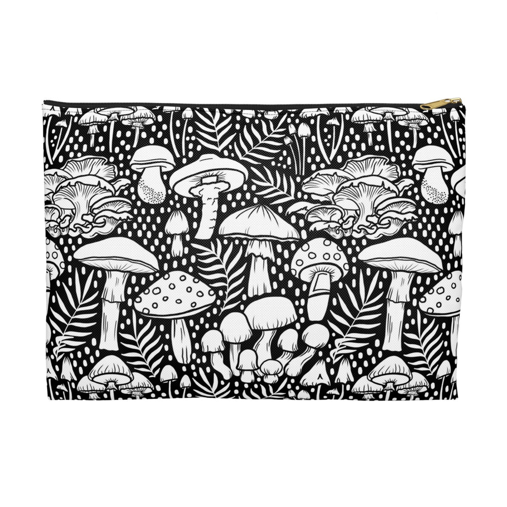 Mushrooms Color Your Own Pouch