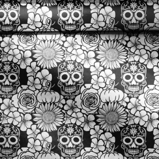 **ONLINE EXCLUSIVE** Sugar Skull Halloween Wrapping Paper